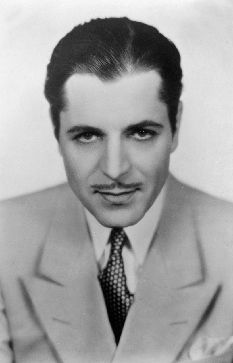 Warner Baxter 1889-1951, amerikansk skuespiller, 1900-tallet av Unbekannt