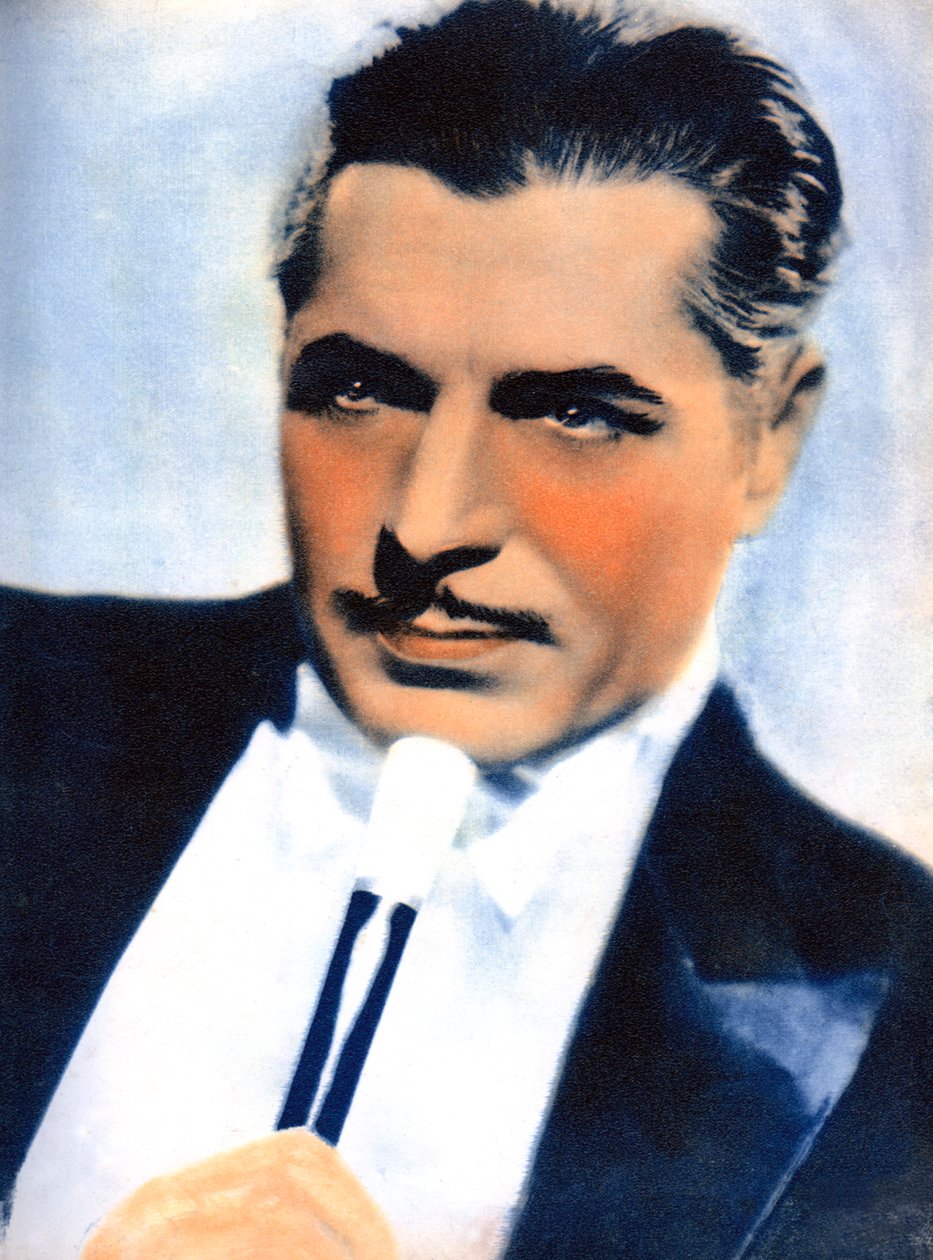 Warner Baxter , amerikansk skuespiller, 1934-1935 av Unbekannt