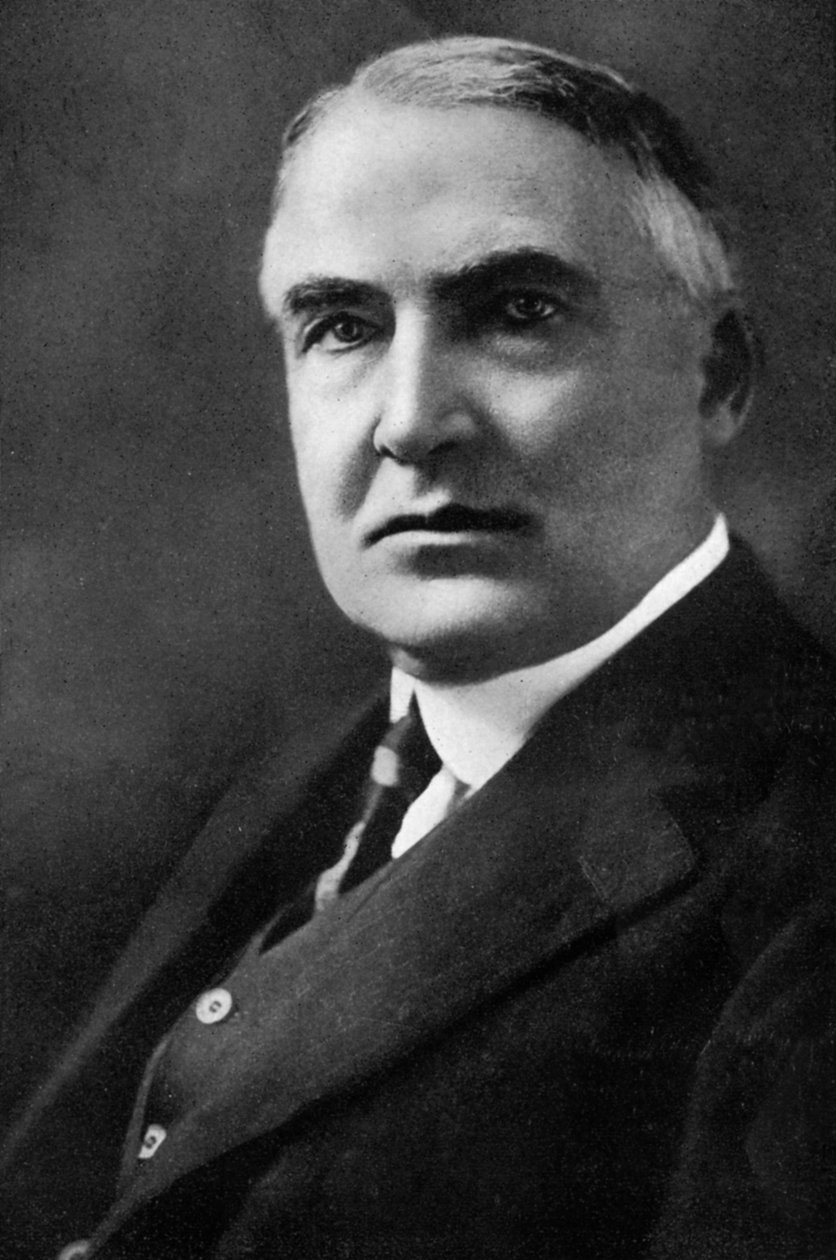 Warren G Harding, 29. president i USA, 1933 av Unbekannt