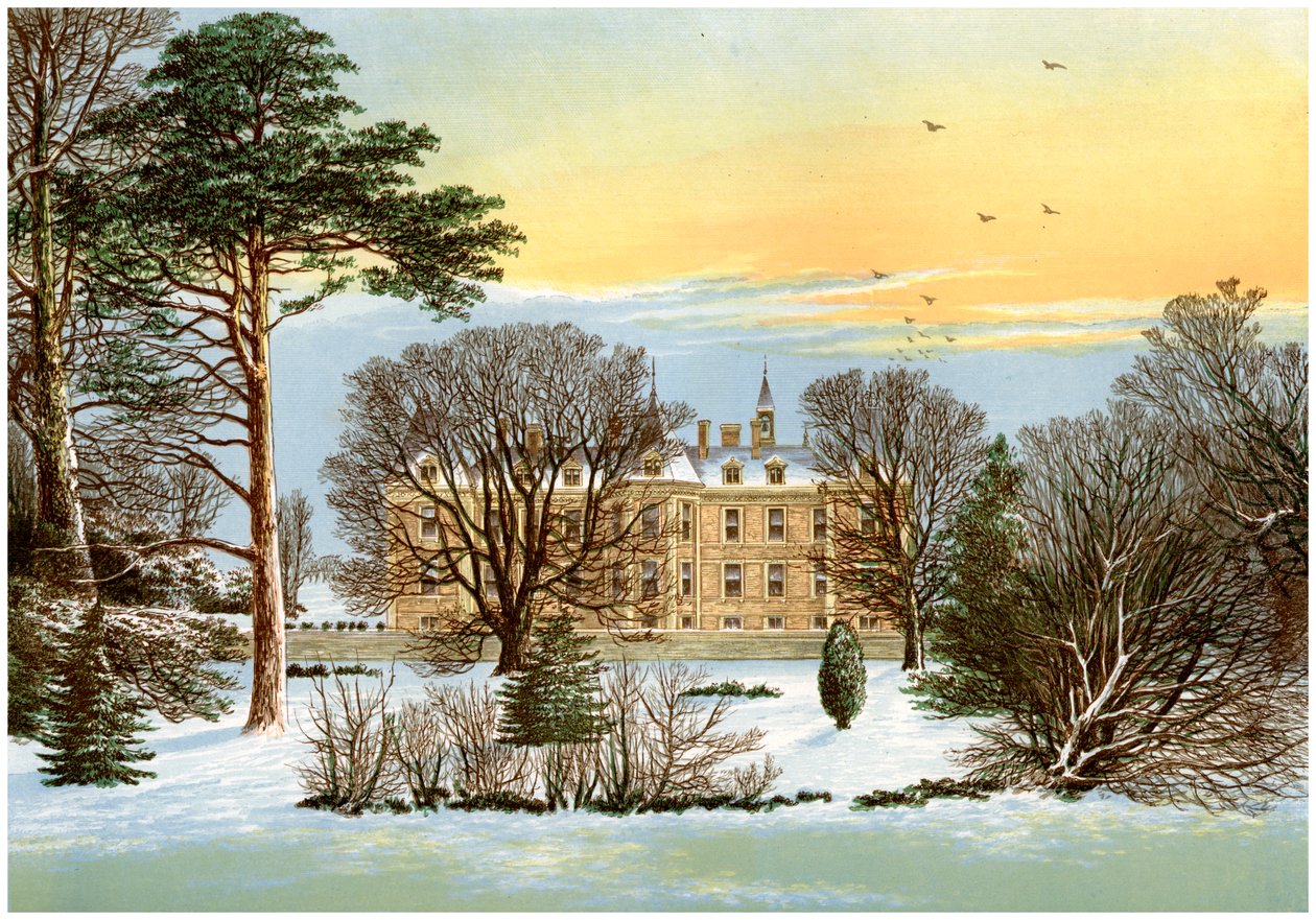 Warter Priory, nær Pocklington, Yorkshire, hjemmet til Wilson-familien, c1880 av Unbekannt