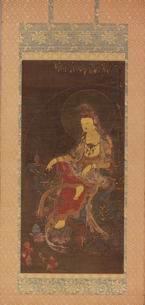 Vann-måne Avalokiteshvara Suwol Gwaneum bosal, midten av 1300-tallet. av Unbekannt