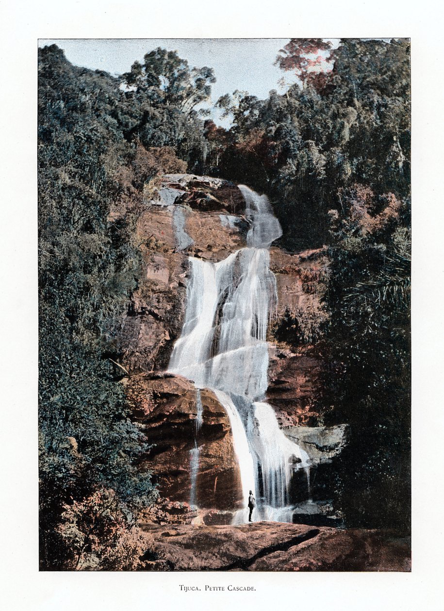 Foss i Tijuca, Rio de Janeiro, Brasil, 1800-tallet av Unbekannt