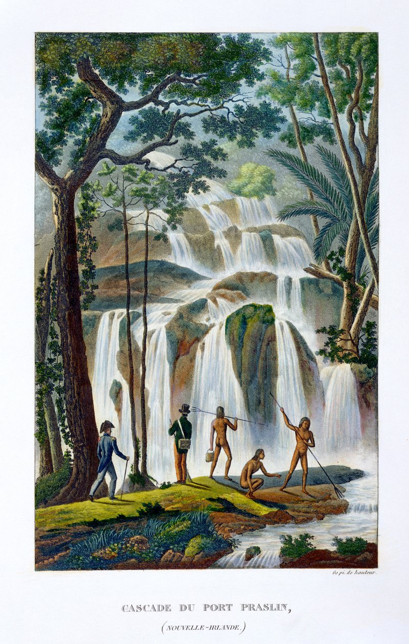 Foss i Port Praslin, New Ireland, 1800-tallet av Unbekannt