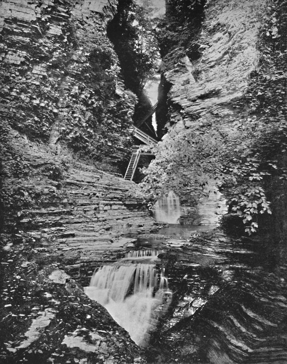Watkins Glen, 1800-tallet av Unbekannt