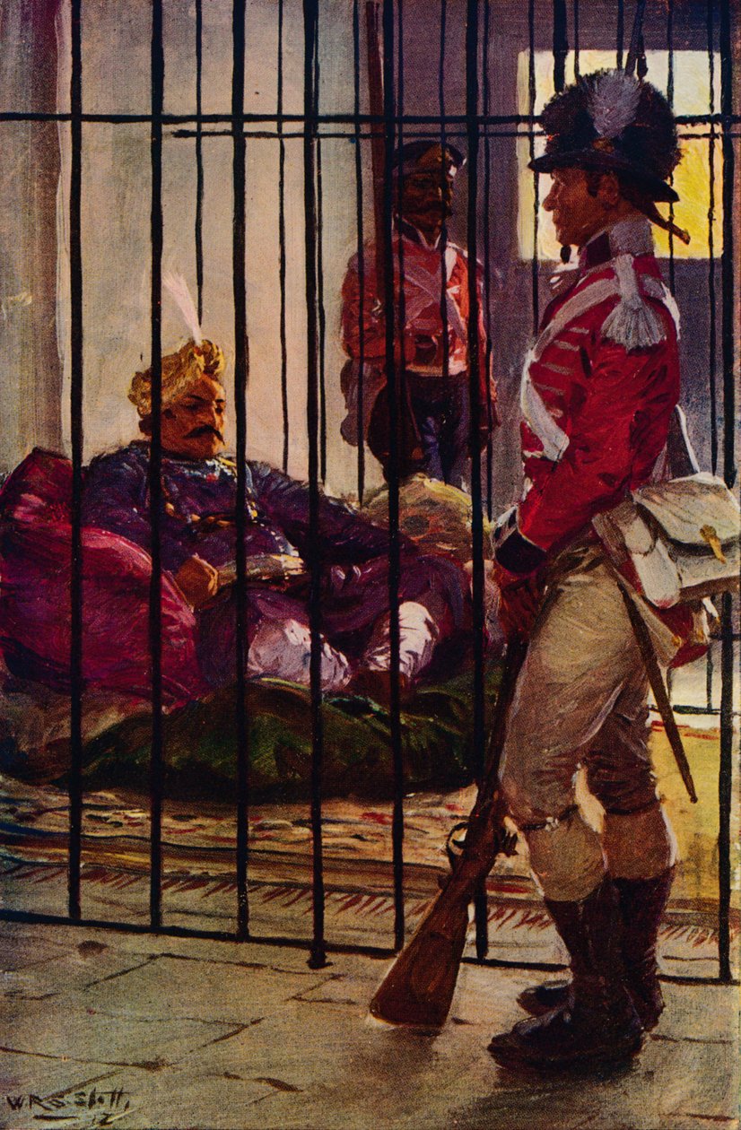 Wazir Ali i fengsel, c1799 c1912 av Unbekannt
