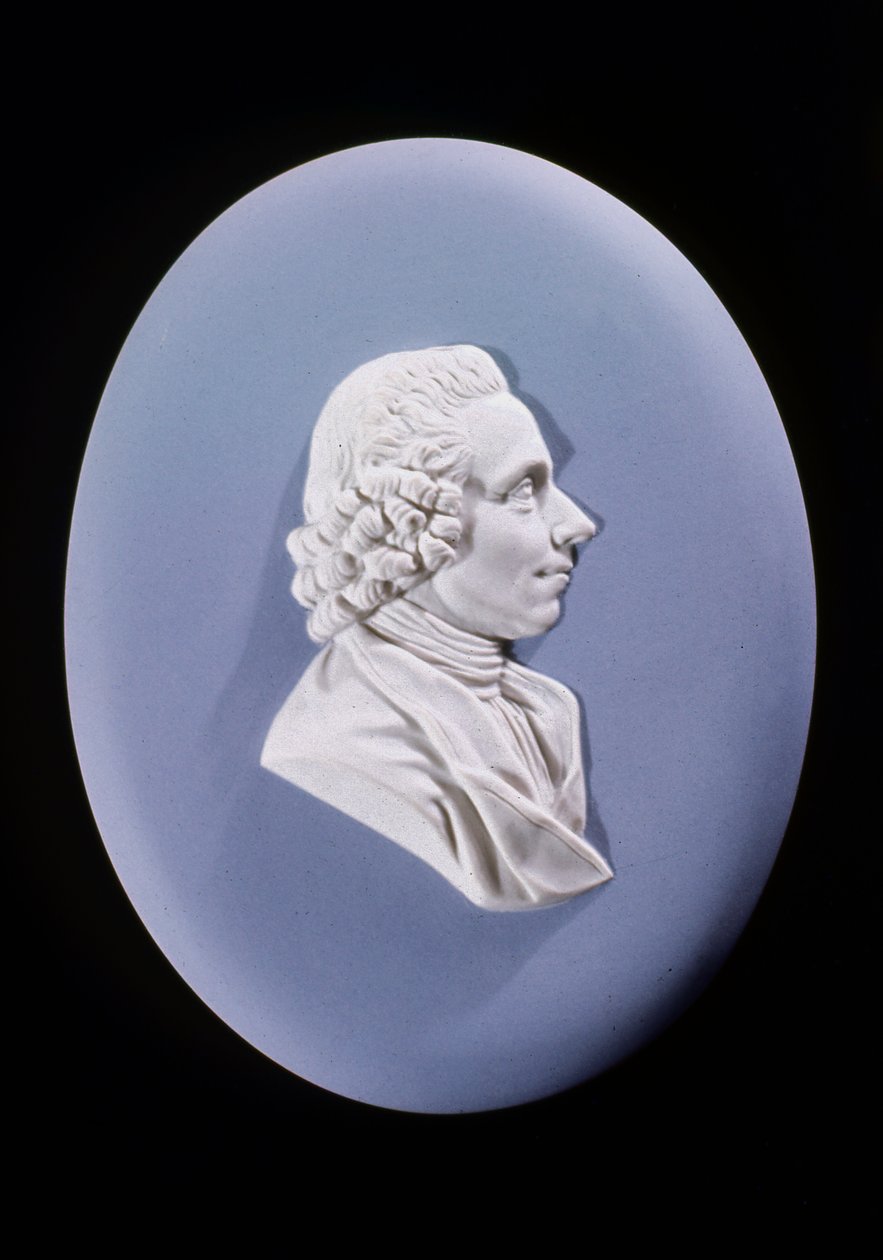Wedgewood-plakett av Joseph Priestley 1733-1804 av Unbekannt
