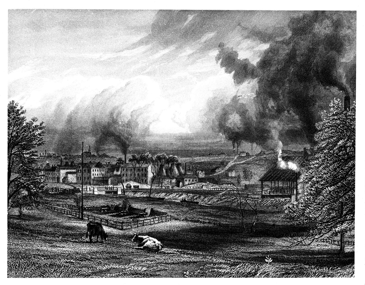 Wedgwood-fabrikken, Etruria, Hanley, Staffordshire, England av Unbekannt