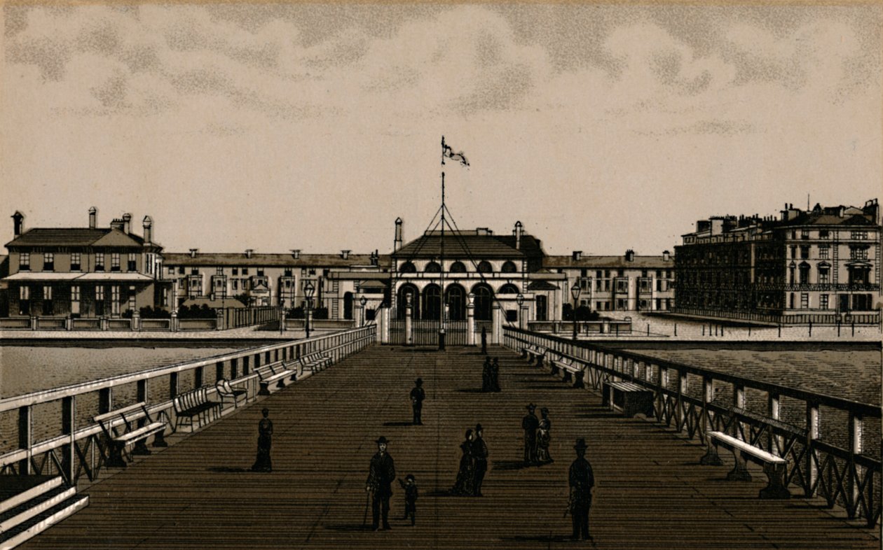 Wellington Pier, c1880. av Unbekannt