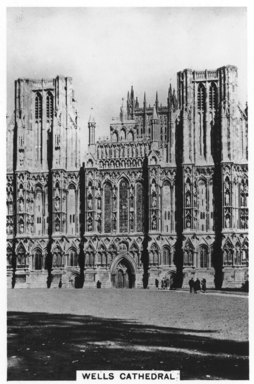 Wells Cathedral, Wells, Somerset, England, 1936 av Unbekannt