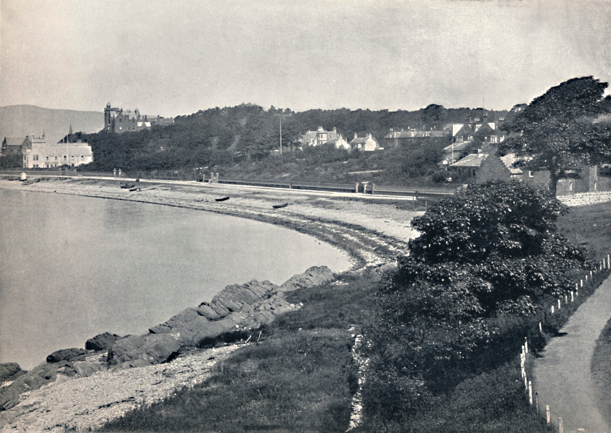 Wemyss Bay - Fra jernbanen, 1895 av Unbekannt