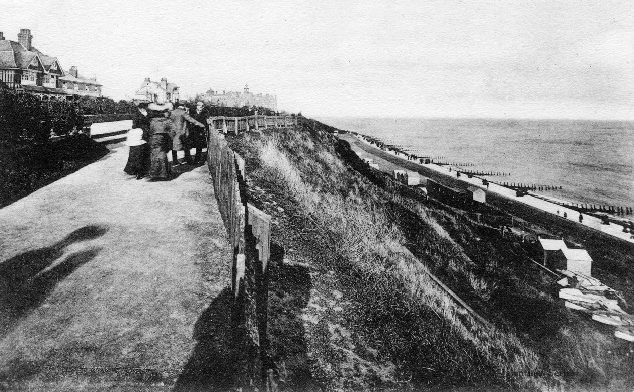 West Cliff and gardens, Felixstowe, Suffolk, tidlig på 1900-tallet av Unbekannt