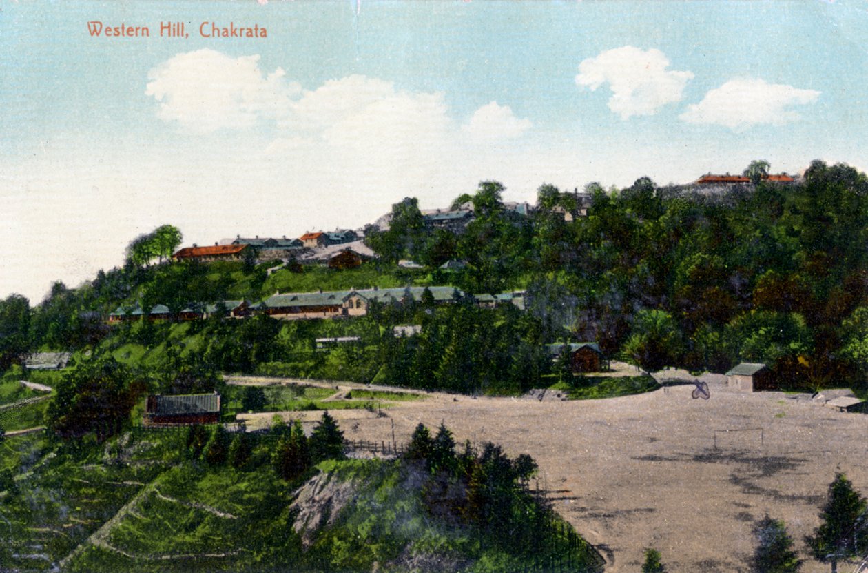 Wester hill, Chakrata, India, 1900-tallet av Unbekannt
