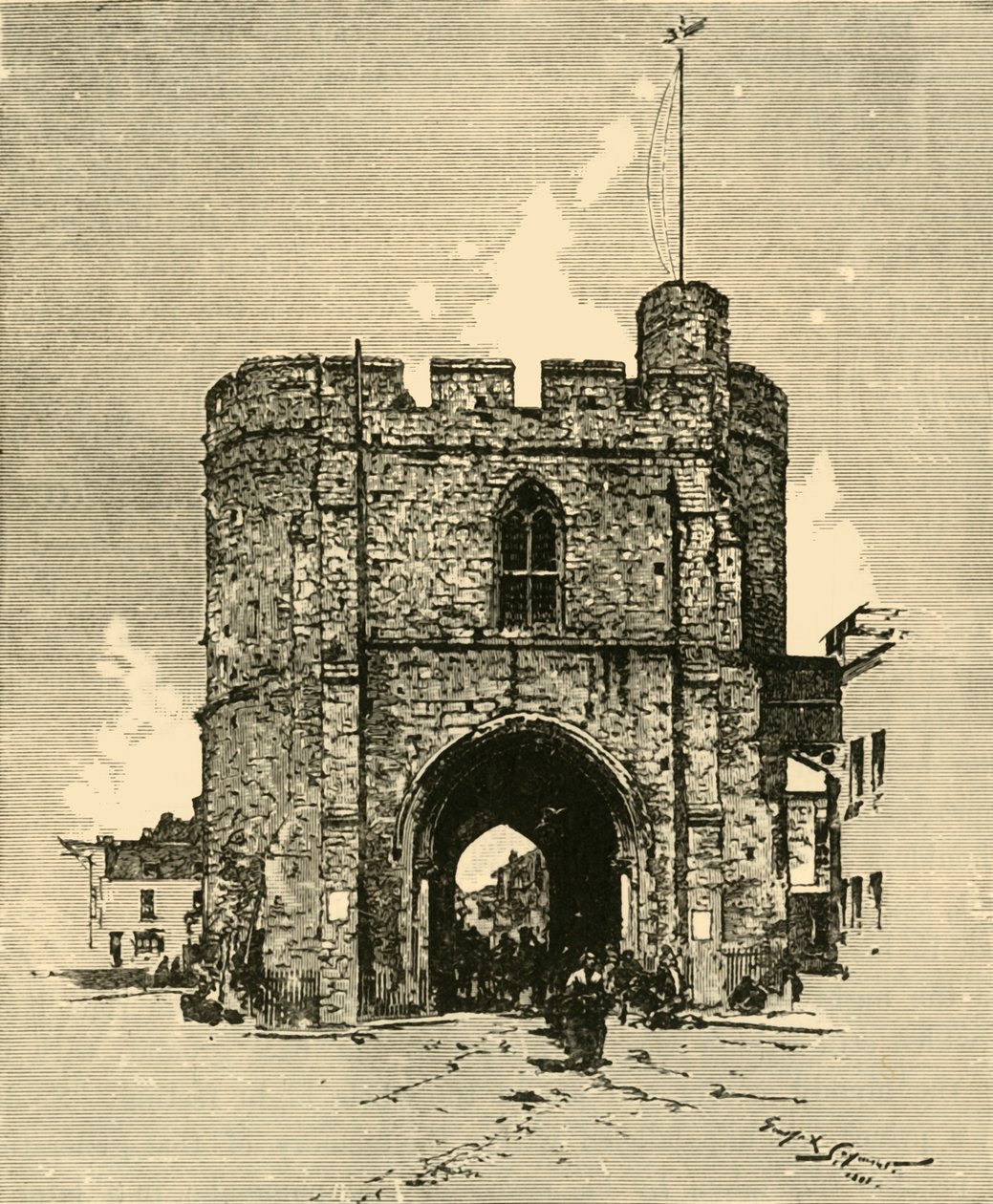 Westgate, 1898. av Unbekannt