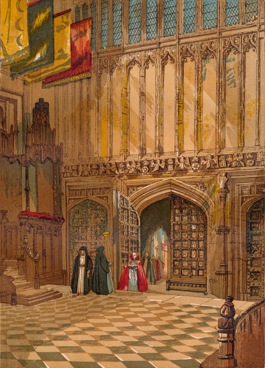 Westminster Abbey. - Henry The Sevenths Chapel, c1845, 1864 av Unbekannt