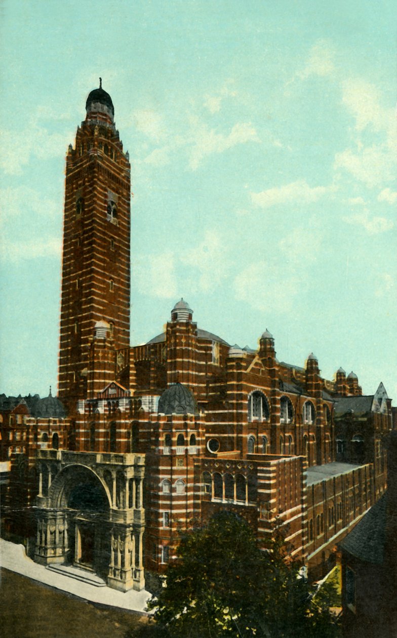 Westminster Cathedral, London, c1910. av Unbekannt