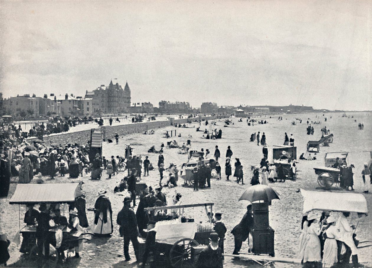 Weston-Super-Mare - A Summer Scene on the Sands, 1895 av Unbekannt