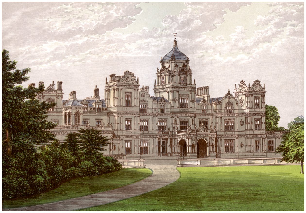 Westonbirt House, Gloucestershire, hjemmet til Holford-familien, c1880 av Unbekannt