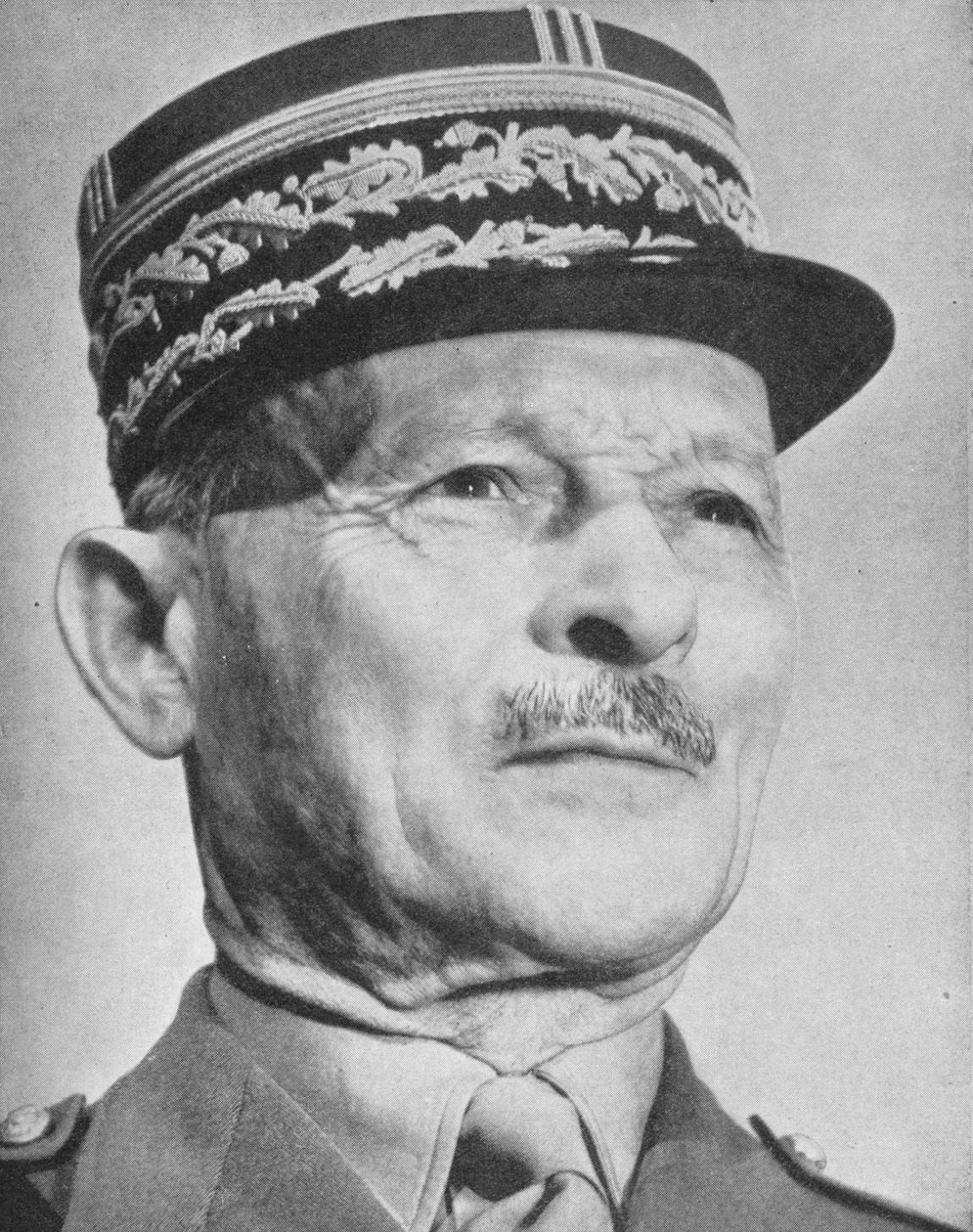 Weygand erstatter Gamelin, 1940, 1940 av Unbekannt