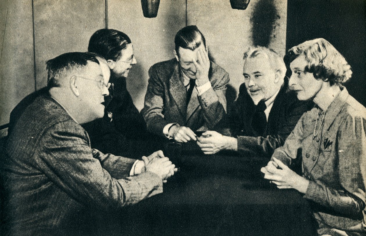 For et spørsmål! The Brains Trust i oversjøisk sesjon med Donald McCullough, 1942. av Unbekannt