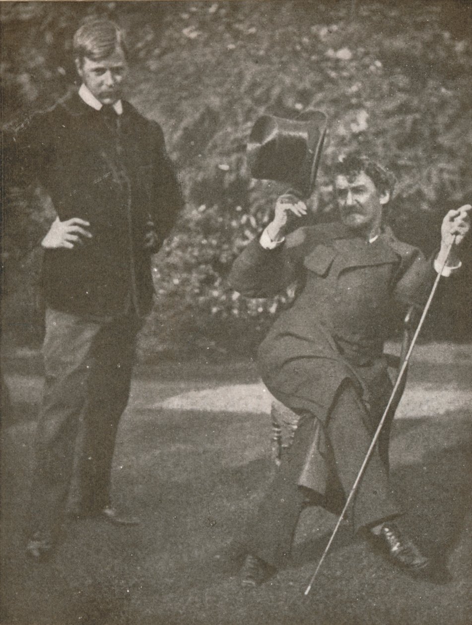 Whistler og Menpes, c1885, 1904. av Unbekannt