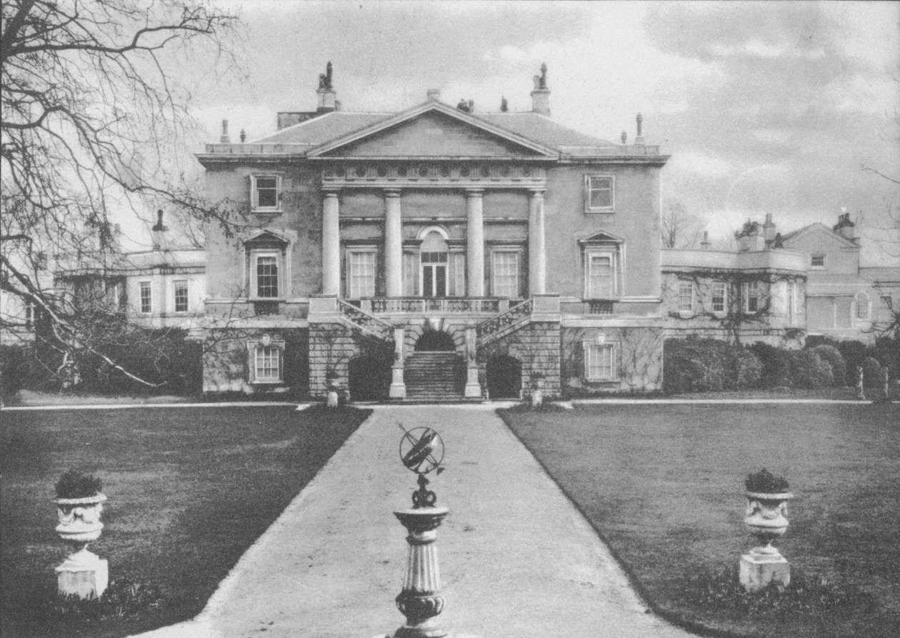 White Lodge, hjemmet til dronning Mary før hennes ekteskap, og fødestedet til Edward VIII, 1936 av Unbekannt