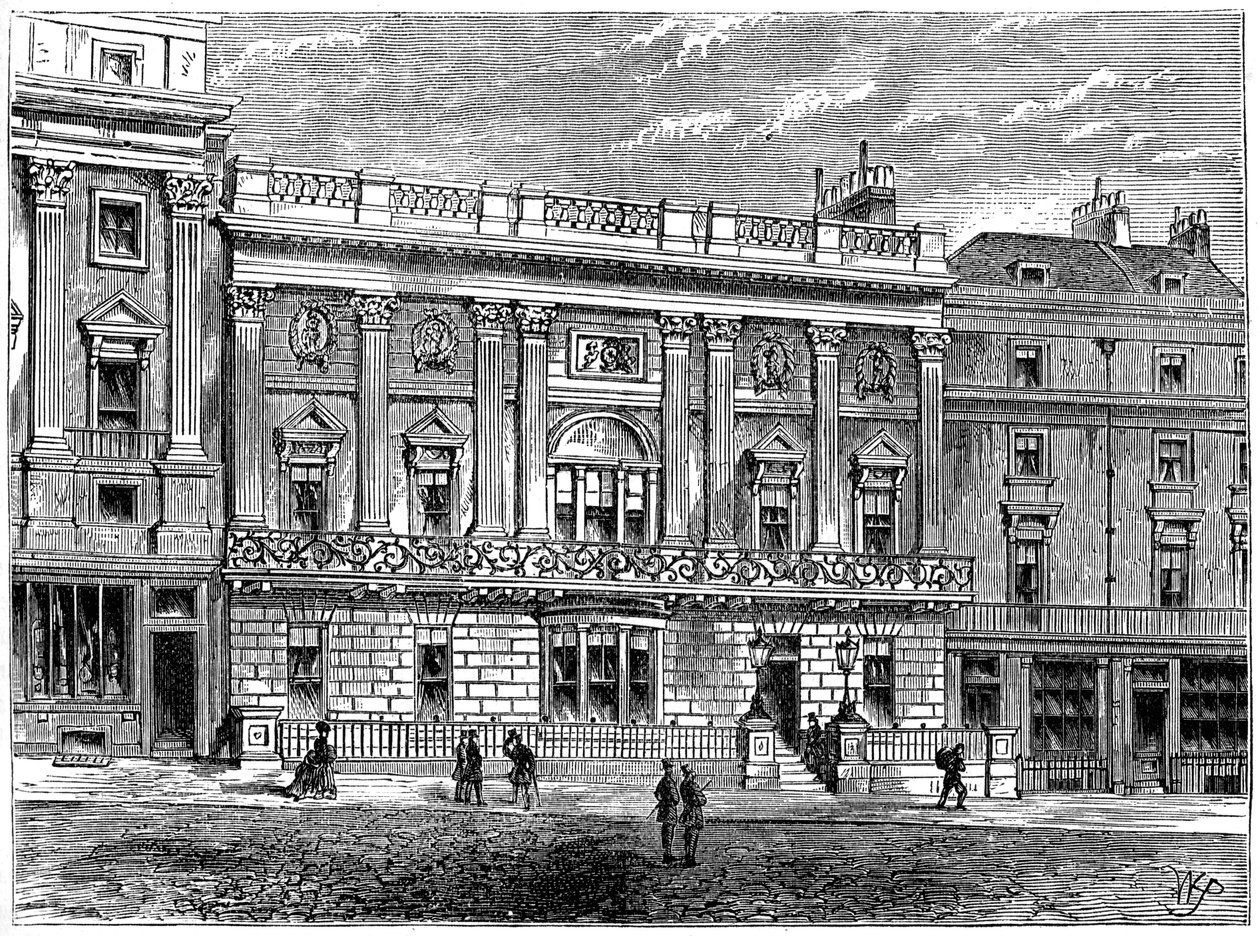 Whites, London, 1891 av Unbekannt