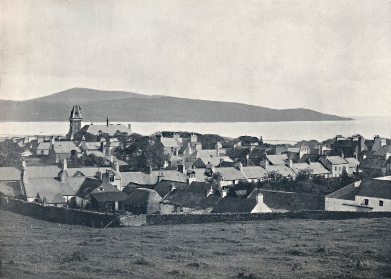 Wigtown - Fra martyrmonumentet, 1895 av Unbekannt