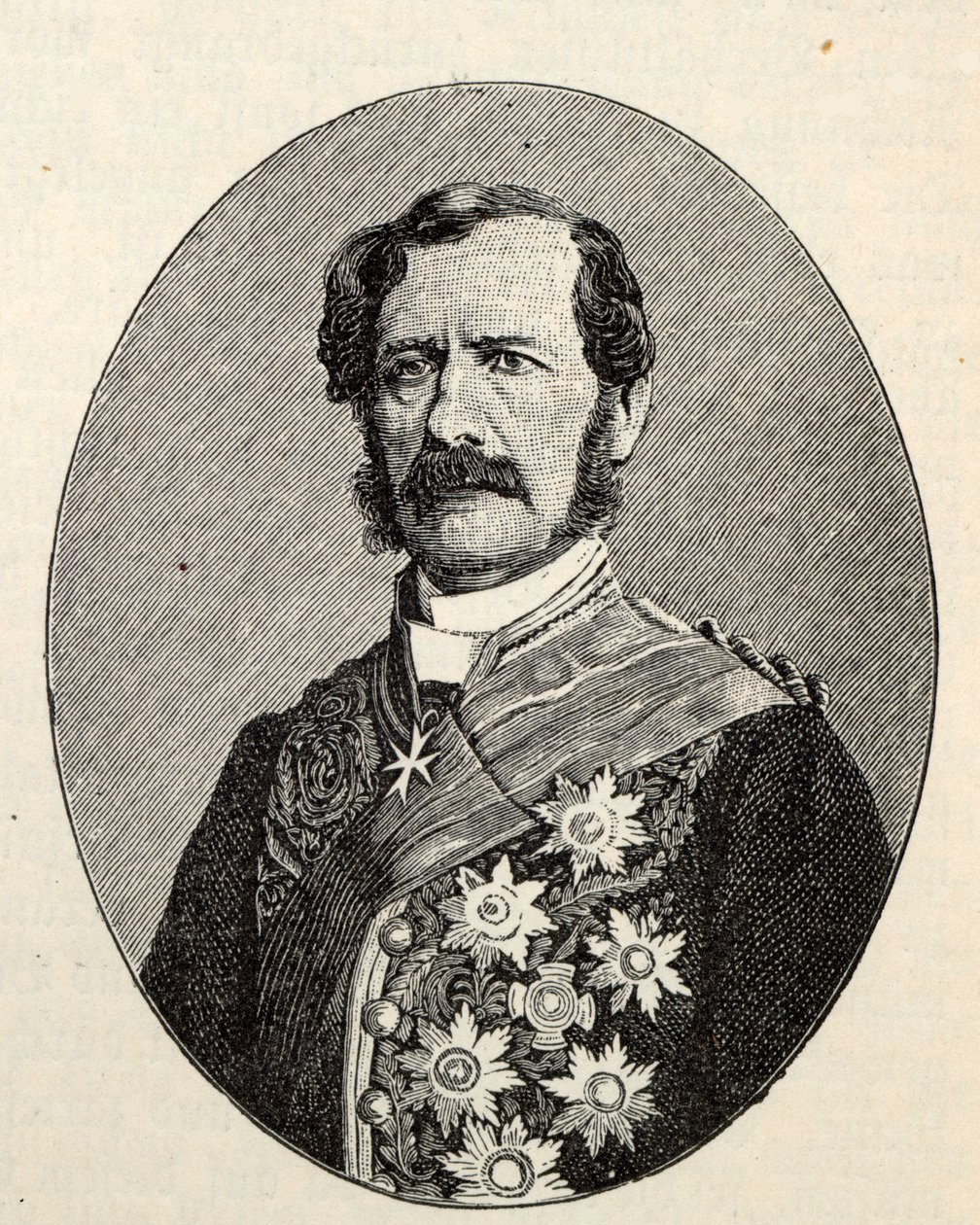 Wilhelm Freiherr von Schleinitz 1794-1856. av Unbekannt