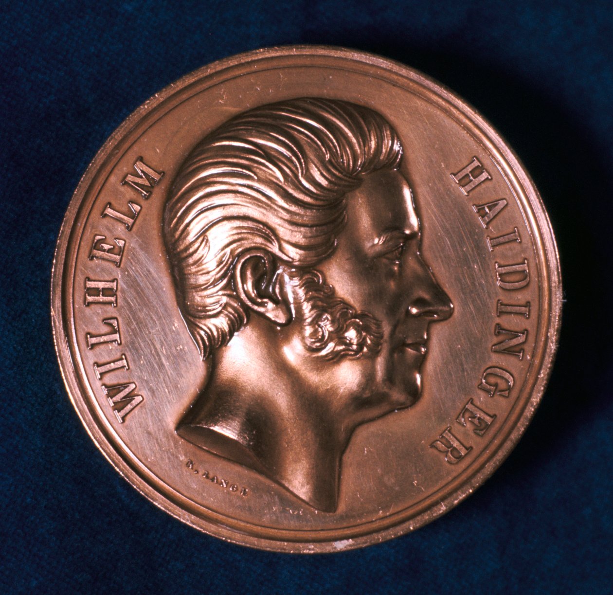 Wilhelm Haidinger , østerriksk mineralog, geolog og fysiker, c1871 av Unbekannt