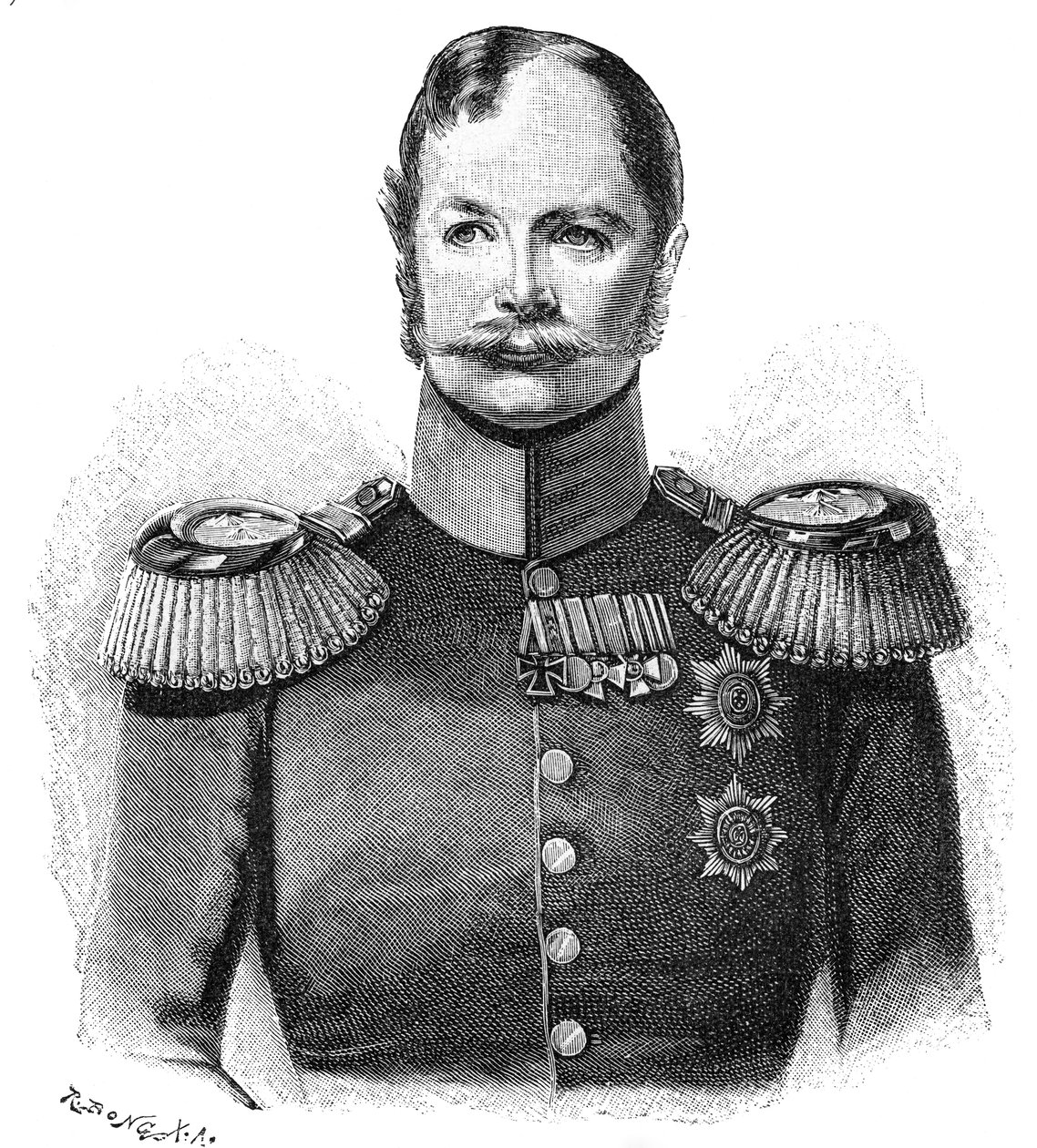Wilhelm II, keiser av Tyskland, 1900 av Unbekannt
