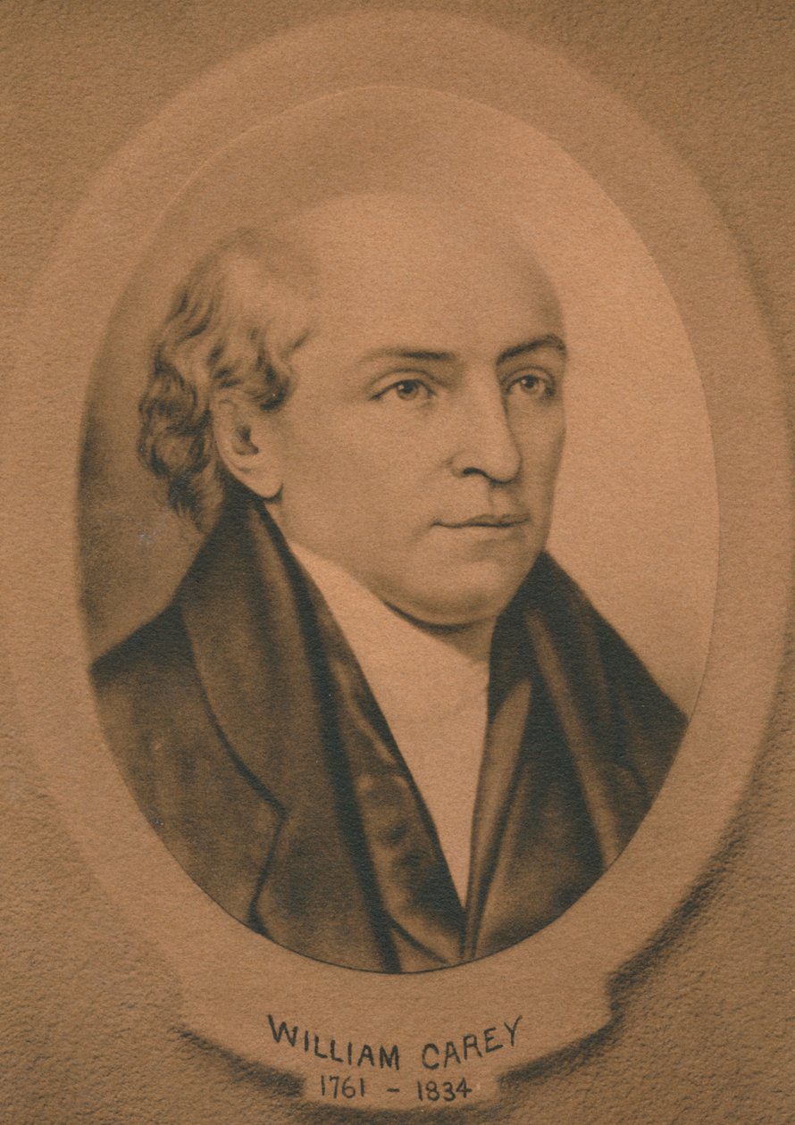 William Carey 1761-1834, britisk misjonær og baptistminister, c1910 av Unbekannt
