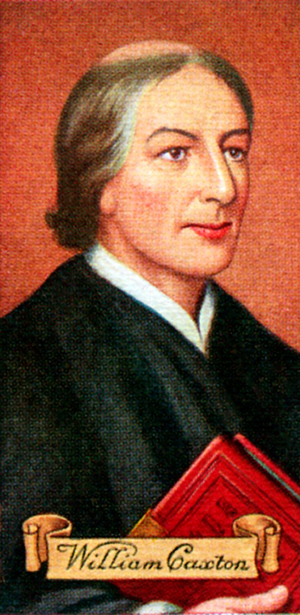 William Caxton, hentet fra en serie sigarettkort, 1935 av Unbekannt