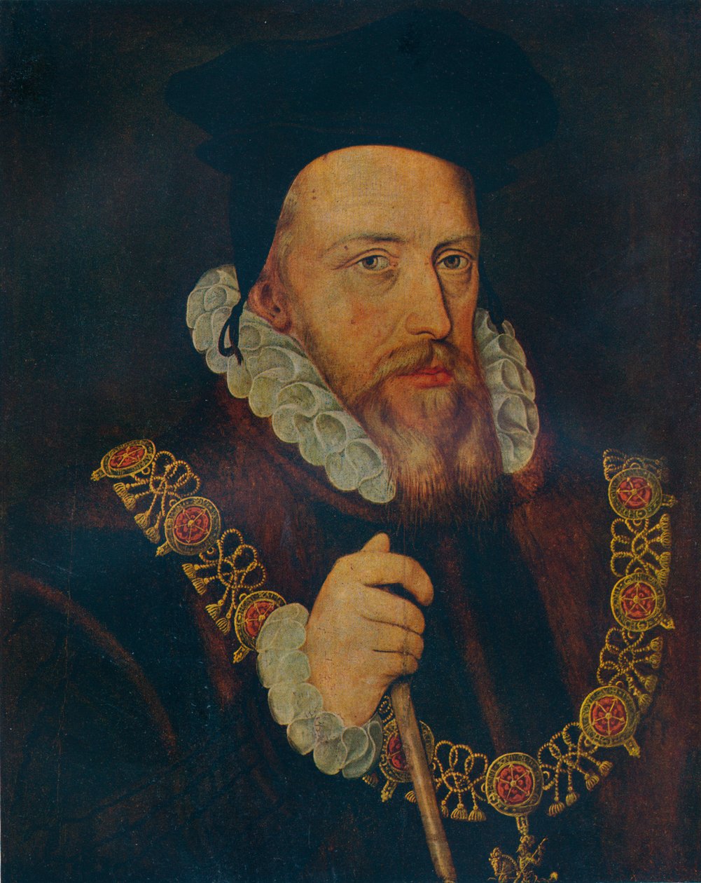 William Cecil, Lord Burghley, 1500-tallet av Unbekannt