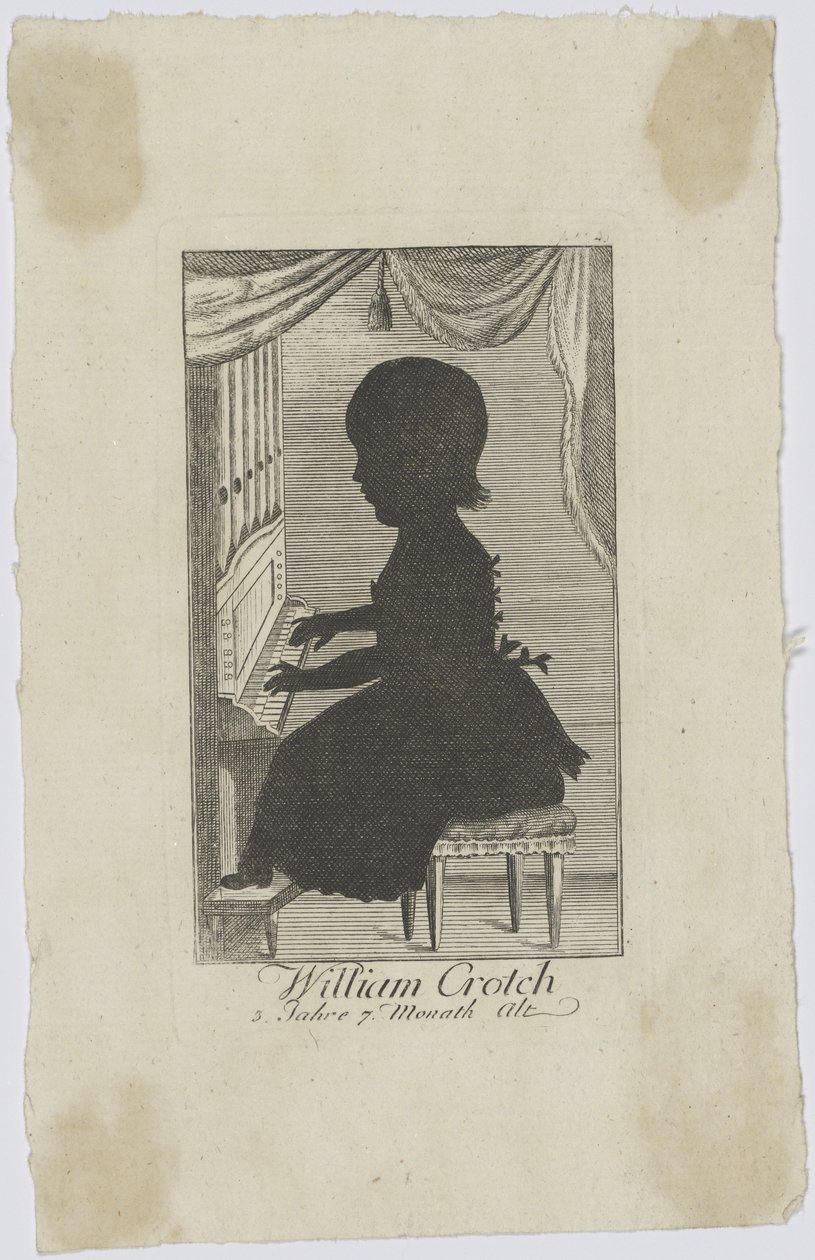 William Crotch 1775-1847 som barn, ca 1778. av Unbekannt