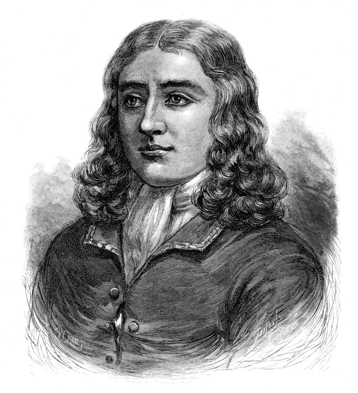 William Dampier , engelsk buccaneer, sjøkaptein, forfatter og vitenskapelig observatør, 1886 av Unbekannt