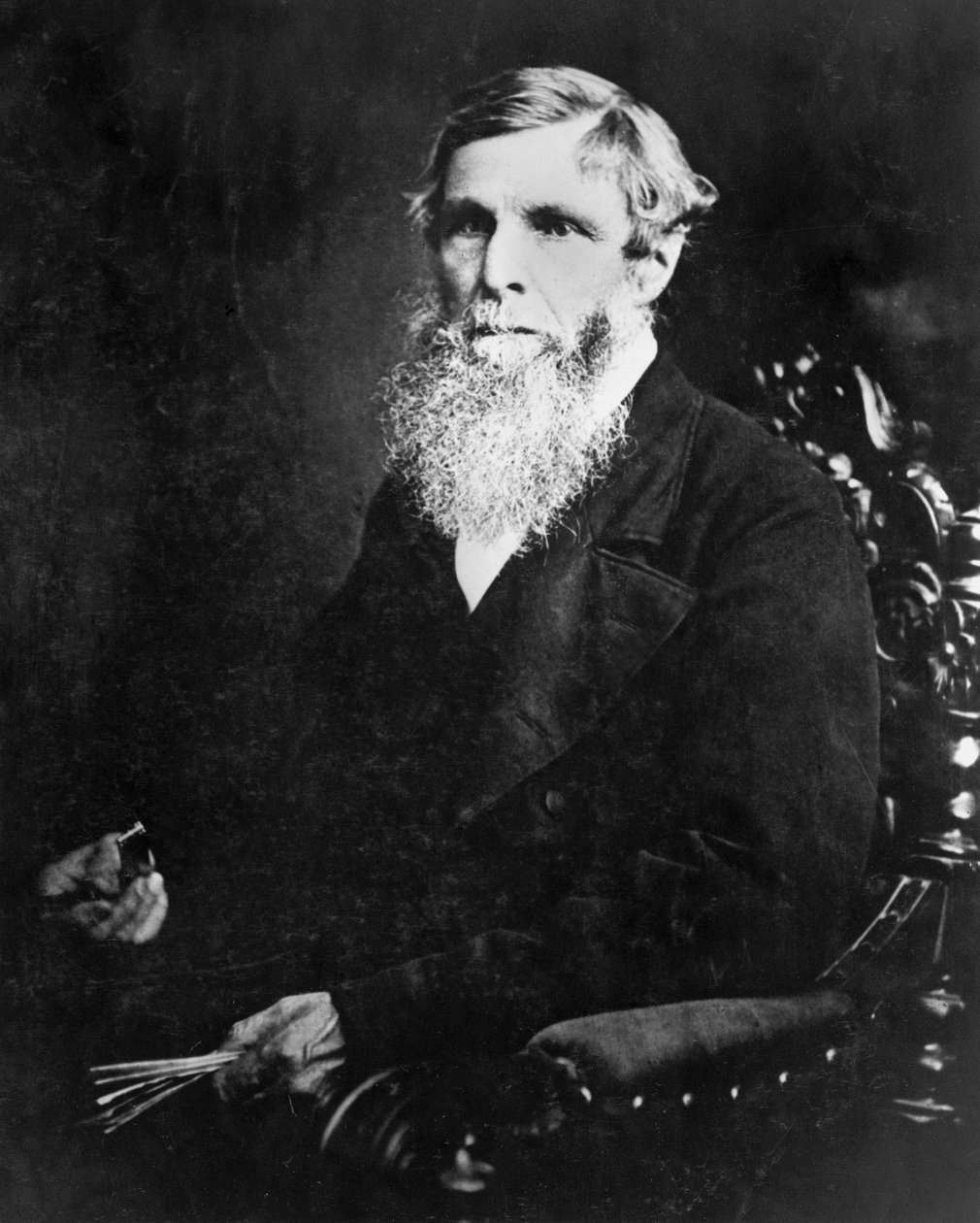 William Froude, engelsk ingeniør og marinearkitekt, ca 1870 av Unbekannt