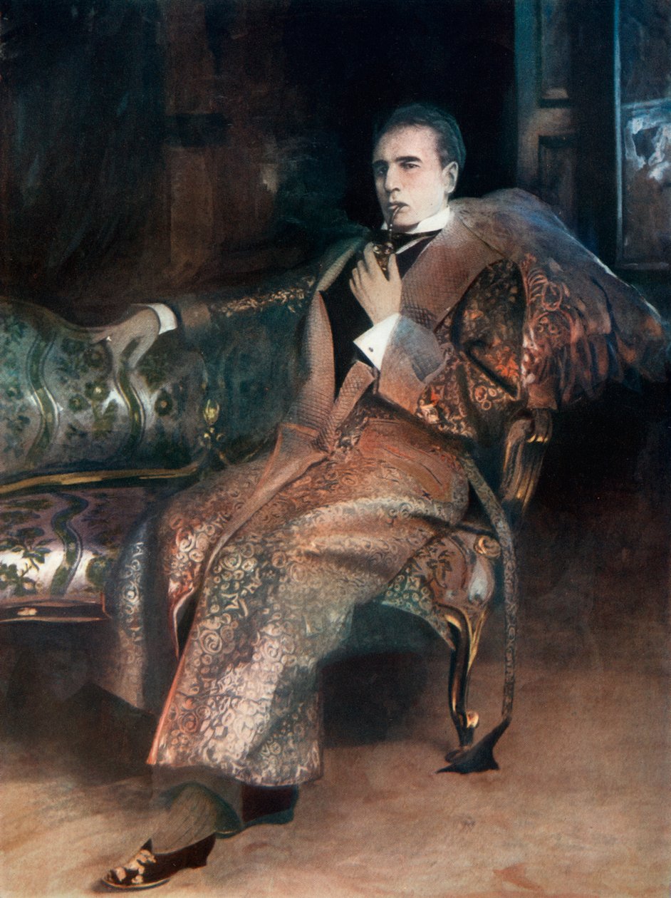 William Gillette i Sherlock Holmes, c1902 av Unbekannt