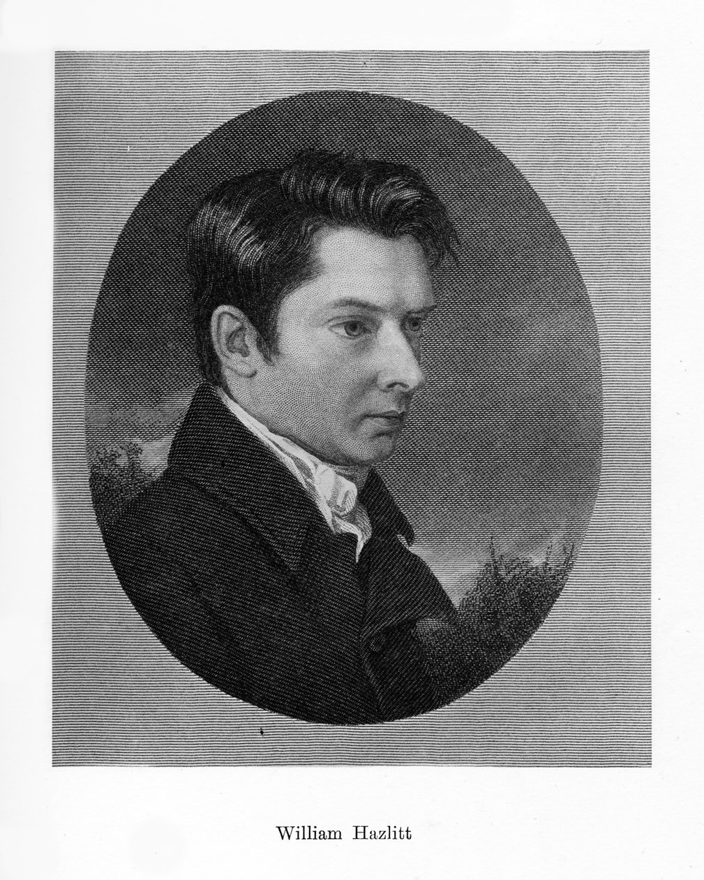William Hazlitt, engelsk forfatter, 1800-tallet av Unbekannt