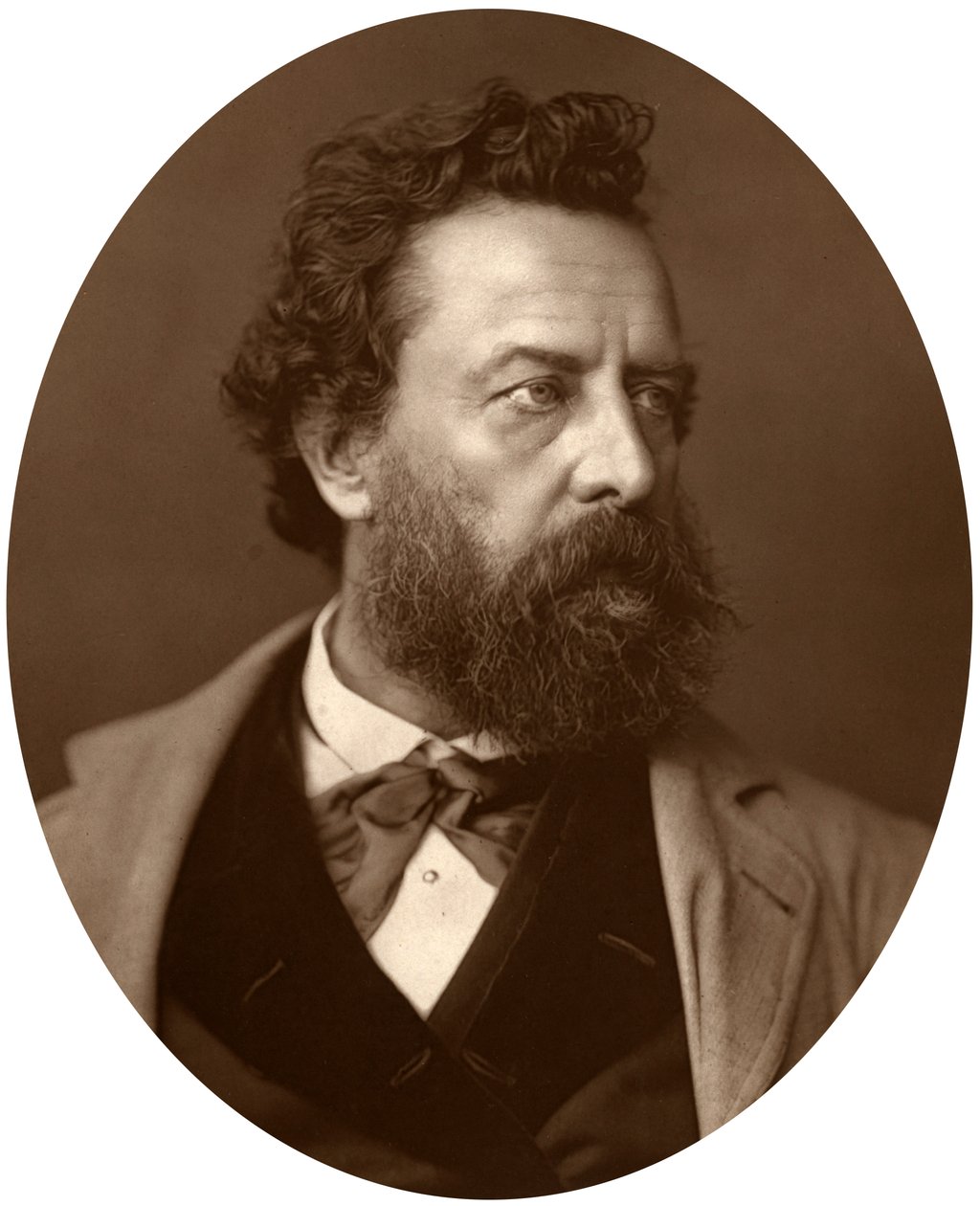 William Hepworth Dixon, historiker og reisende, 1881 av Unbekannt
