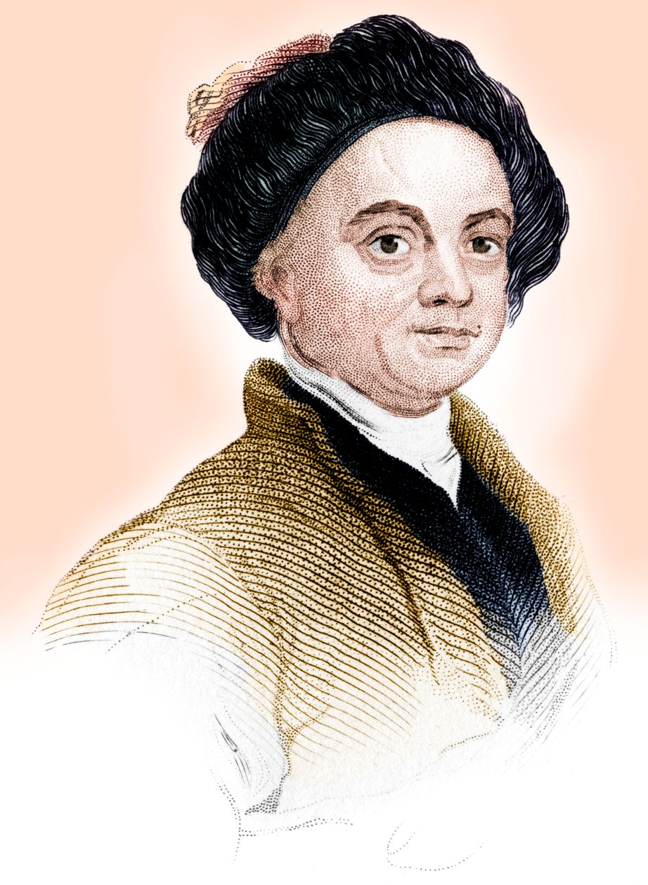 William Hogarth , engelsk maler, grafiker, satiriker og tegneserieskaper fra 1700-tallet, ca 1850 av Unbekannt