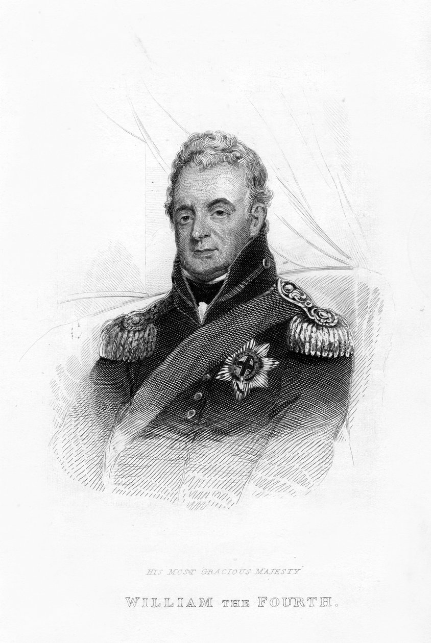 Vilhelm IV, 1800-tallet av Unbekannt