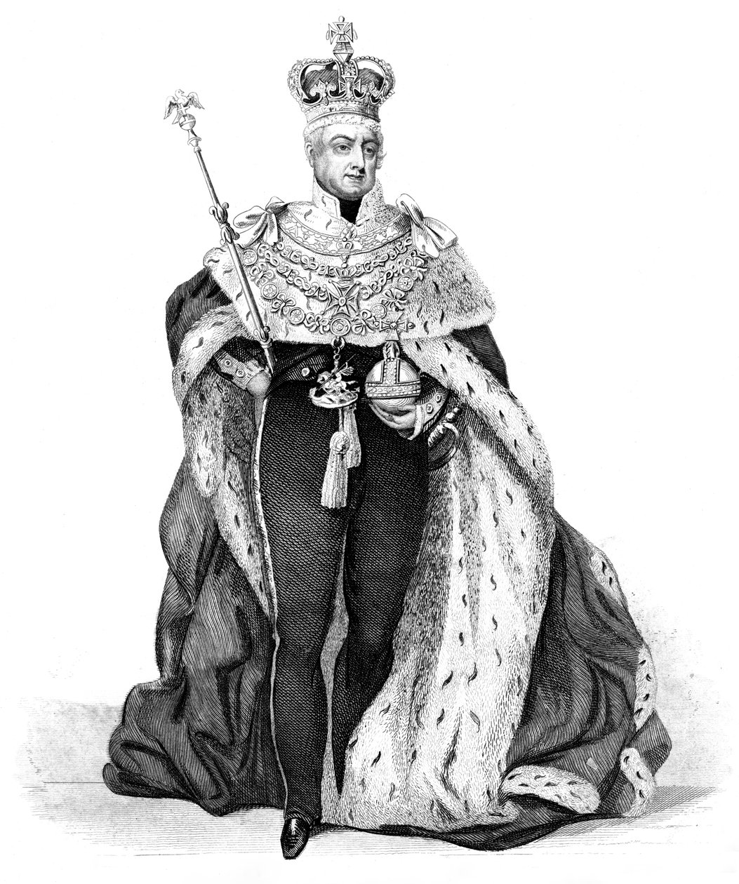 William IV, konge av Storbritannia, 1837 av Unbekannt