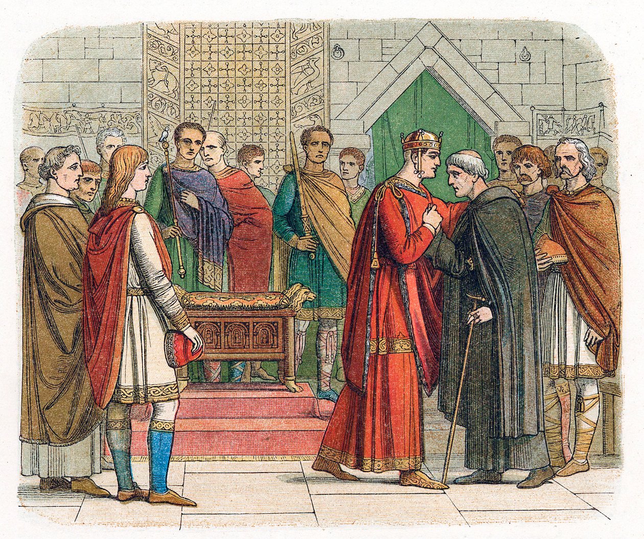 William I, erobreren, konge av England, ca 1067 1800-tallet av Unbekannt