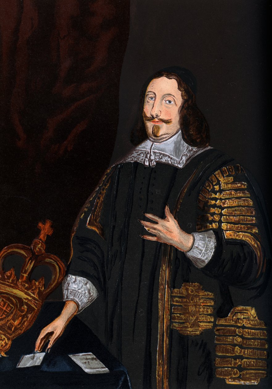 William Lenthall, Speaker for Underhuset, c1642 1893 av Unbekannt