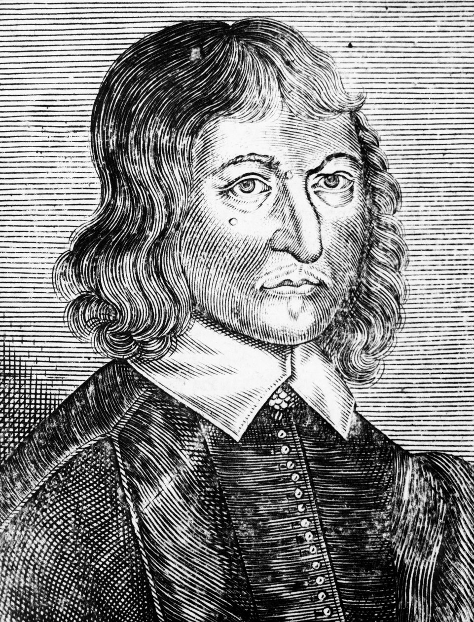 William Lilly 1602-1681, engelsk astrolog, 1673 av Unbekannt