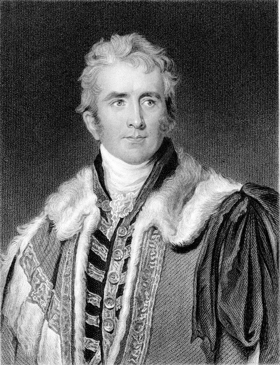 William Pitt Amherst, 1. jarl Amherst av Arracan 1773-1857, britisk statsmann av Unbekannt