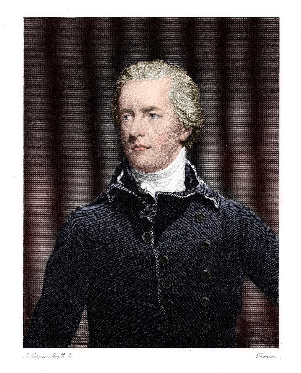 William Pitt den yngre , britisk statsmann av Unbekannt
