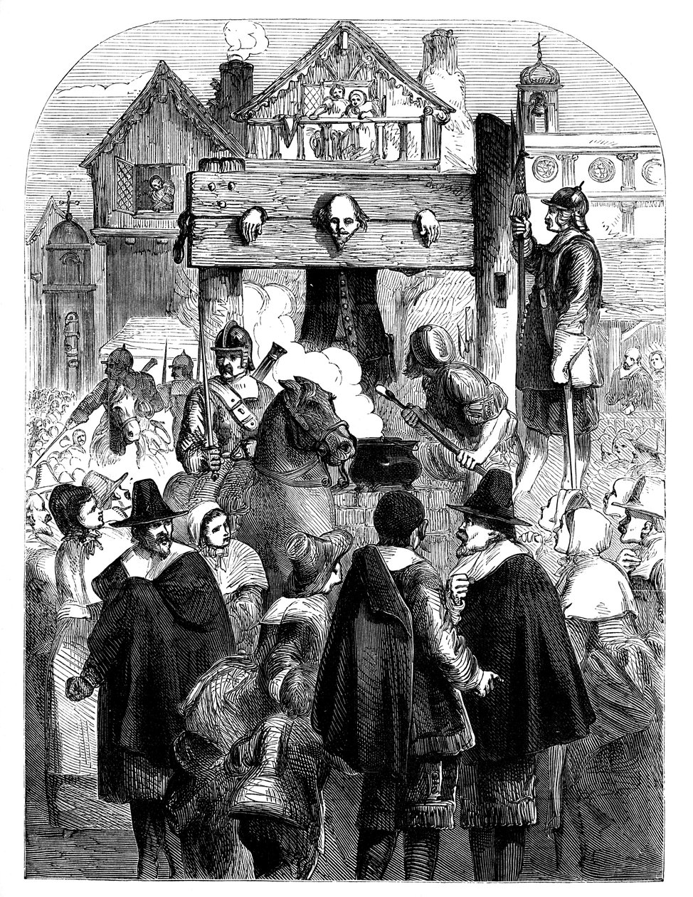 William Prynne 1600-1669 i stolpen, c1902 av Unbekannt