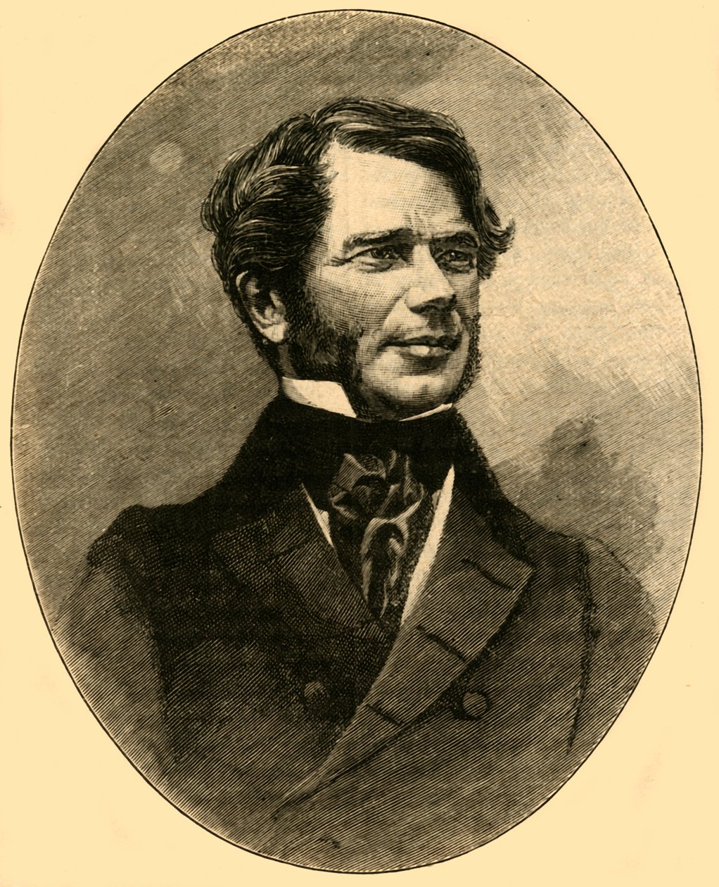 William Smith OBrien , irsk nasjonalistisk opprører og politiker, c1848 c1890. av Unbekannt