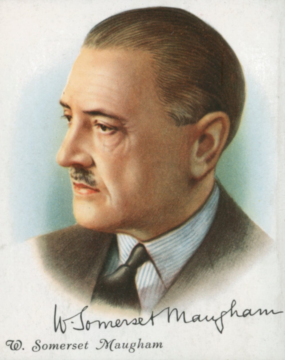 William Somerset Maugham, britisk forfatter av romaner, skuespill og noveller, 1927 av Unbekannt